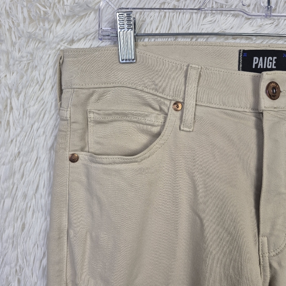 Paige Beach‎ Sand Lennox Mens Jeans Size 31x30 Stretch Slim Straight USA Made